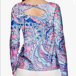 Lilly Pulitzer top Women's size S Tristan Long Sleeve